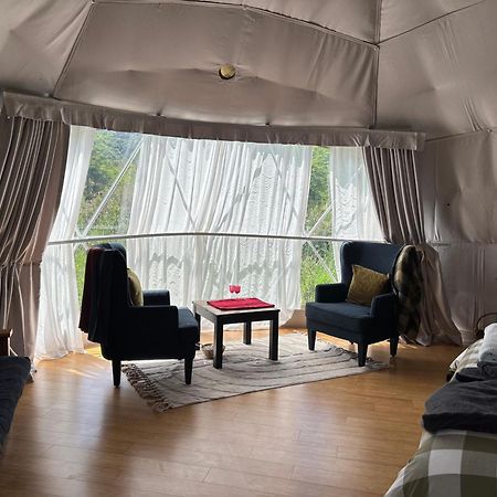 Takahuri Glamping Domes Whanganui Exteriér fotografie