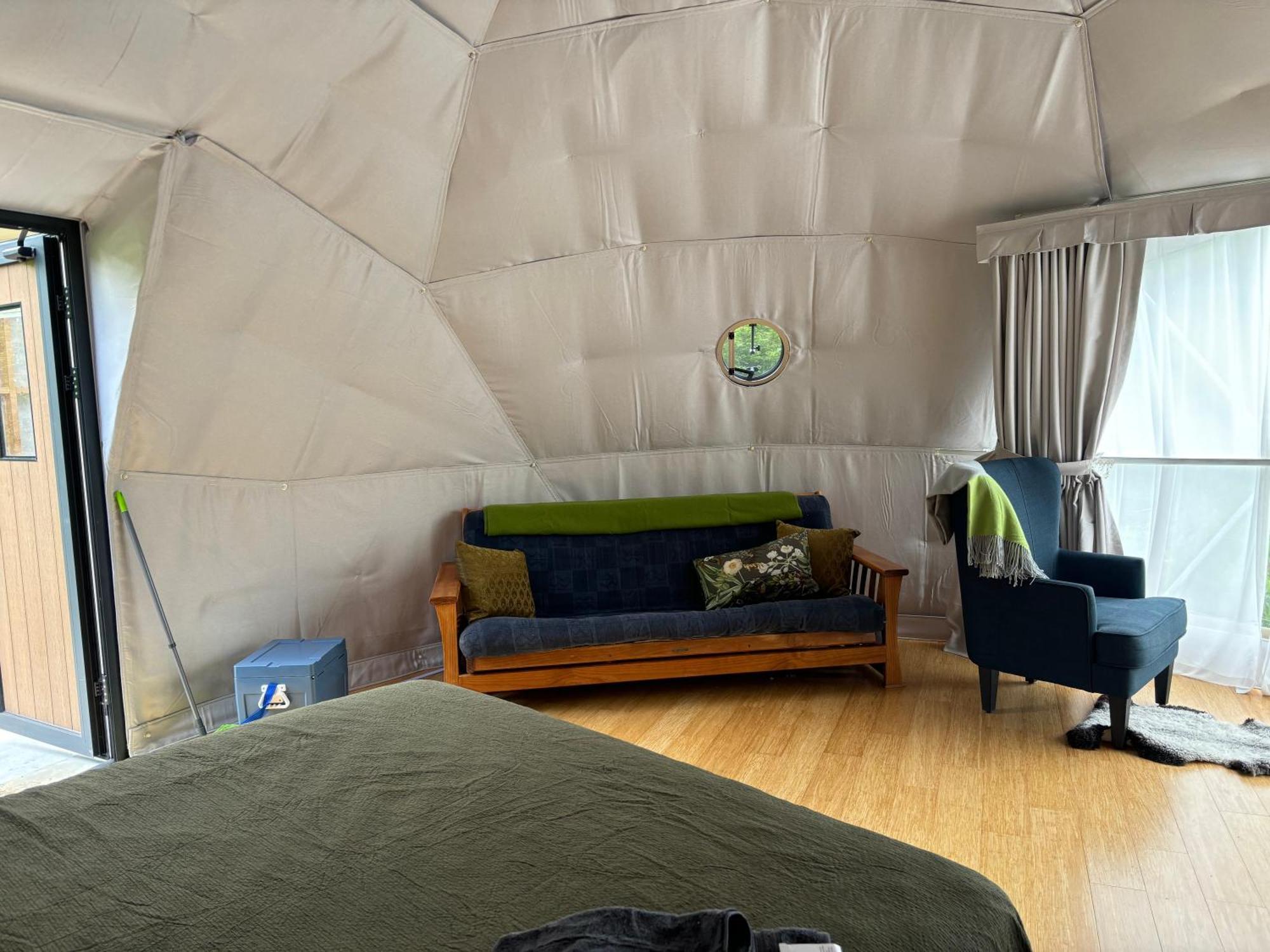 Takahuri Glamping Domes Whanganui Exteriér fotografie