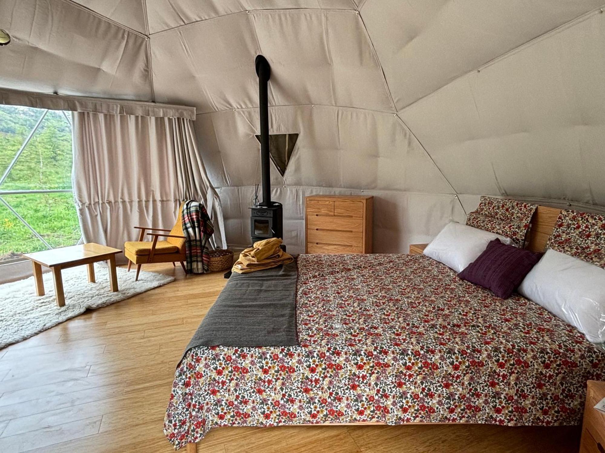 Takahuri Glamping Domes Whanganui Exteriér fotografie