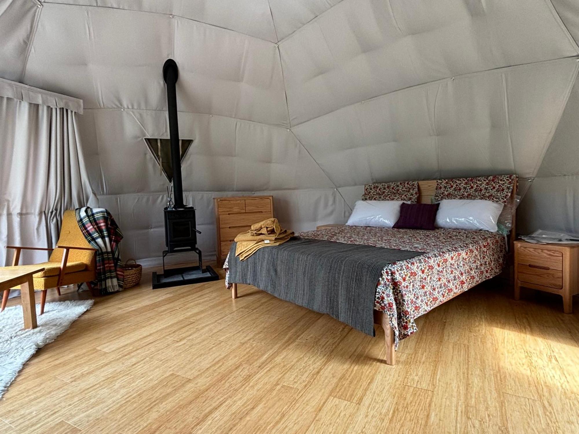 Takahuri Glamping Domes Whanganui Exteriér fotografie