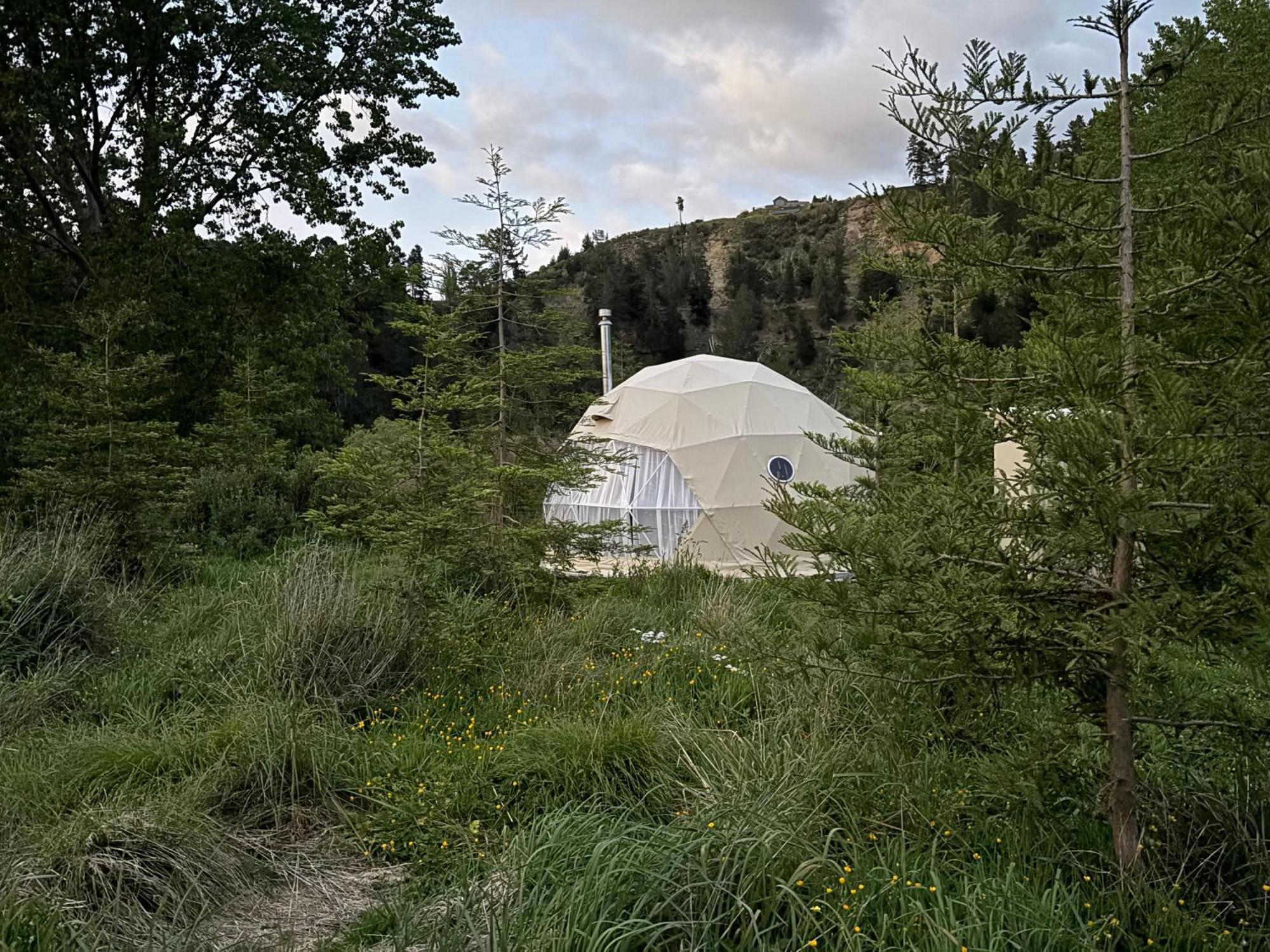Takahuri Glamping Domes Whanganui Exteriér fotografie