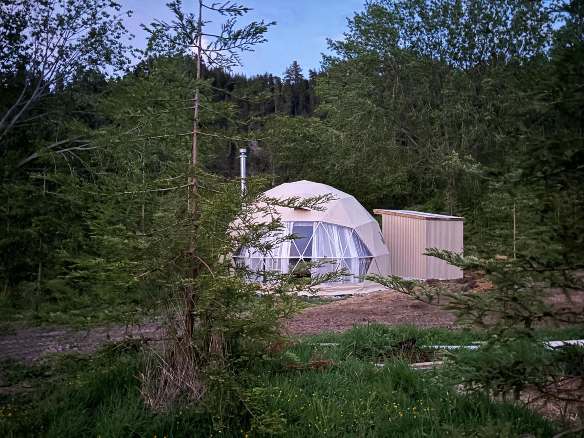 Takahuri Glamping Domes Whanganui Exteriér fotografie