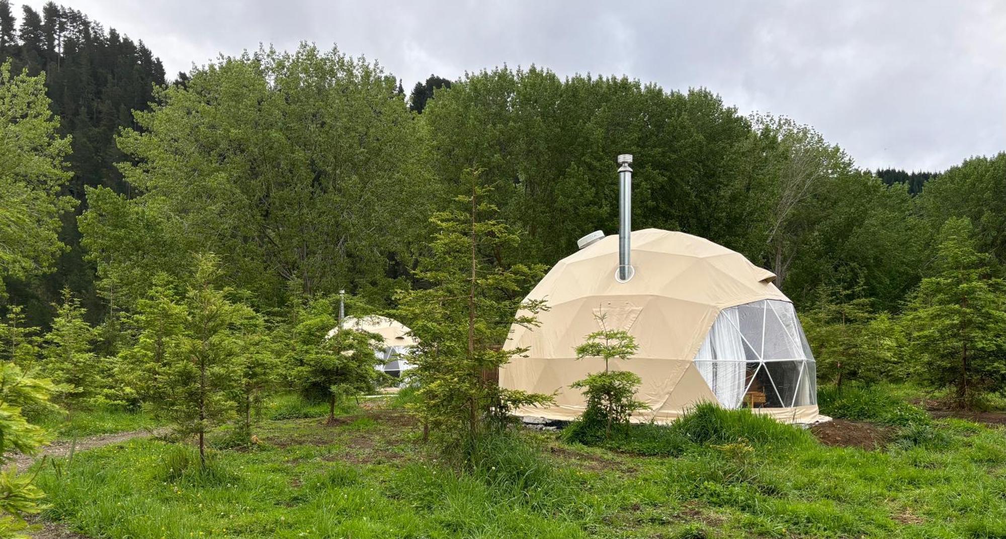 Takahuri Glamping Domes Whanganui Exteriér fotografie